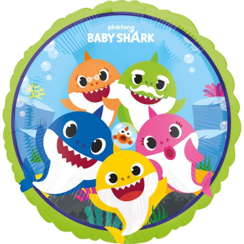 Fólia lufi, gömb, Baby Shark