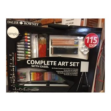 Daler Rowney 115 részes művész szett