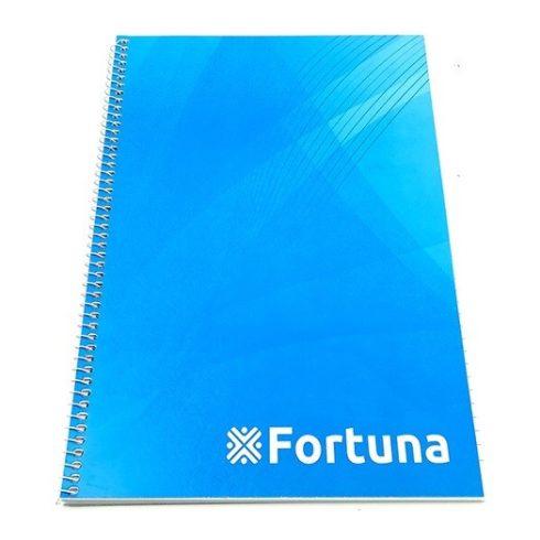 Spirálfüzet FORTUNA Basic A/5 70 lapos vonalas