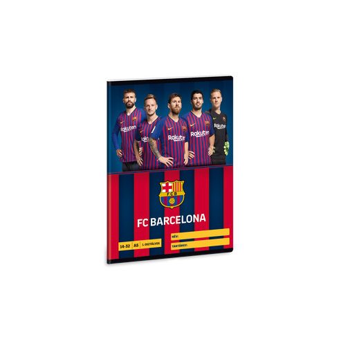 FC Barca A/5 1.oszt. füzet 14-32