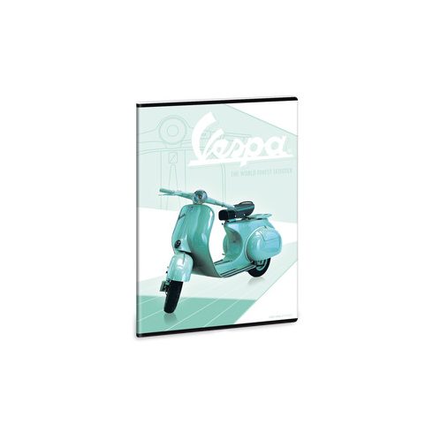 Vespa Retro A/4 négyzetrácsos füzet