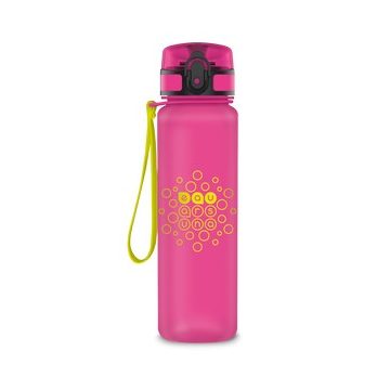 Ars Una BPA-mentes műanyag matt kulacs-600ml  Pink