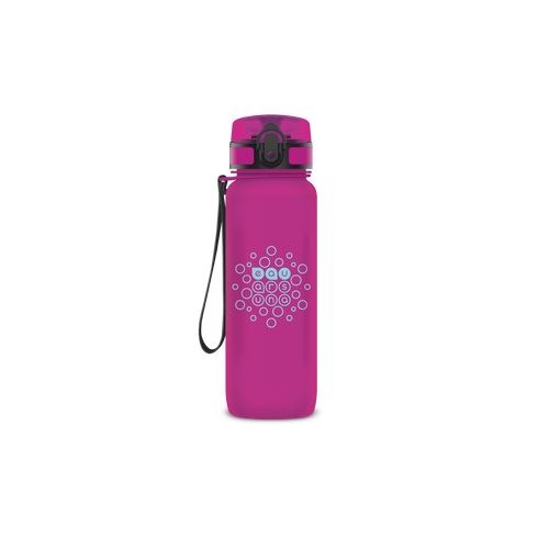 Ars Una BPA-mentes matt műanyag kulacs-800ml  magenta