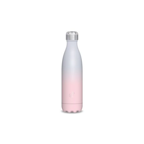 Ars Una Duplafalú fémkulacs 500 ml Pink-Light blue